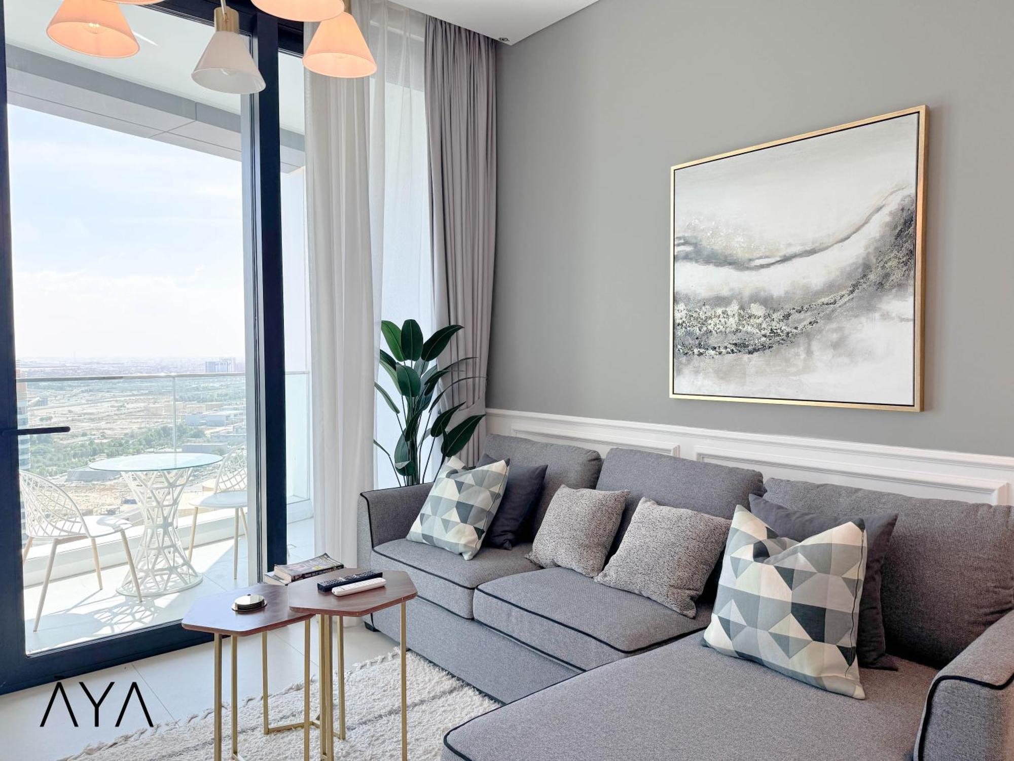 Jumeirah Gate Tower 1 - Stylish Apartment With Pool & City Views Дубай Экстерьер фото