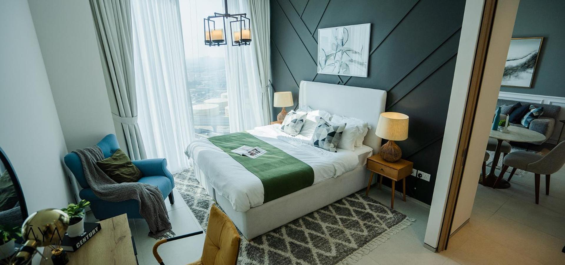 Jumeirah Gate Tower 1 - Stylish Apartment With Pool & City Views Дубай Экстерьер фото