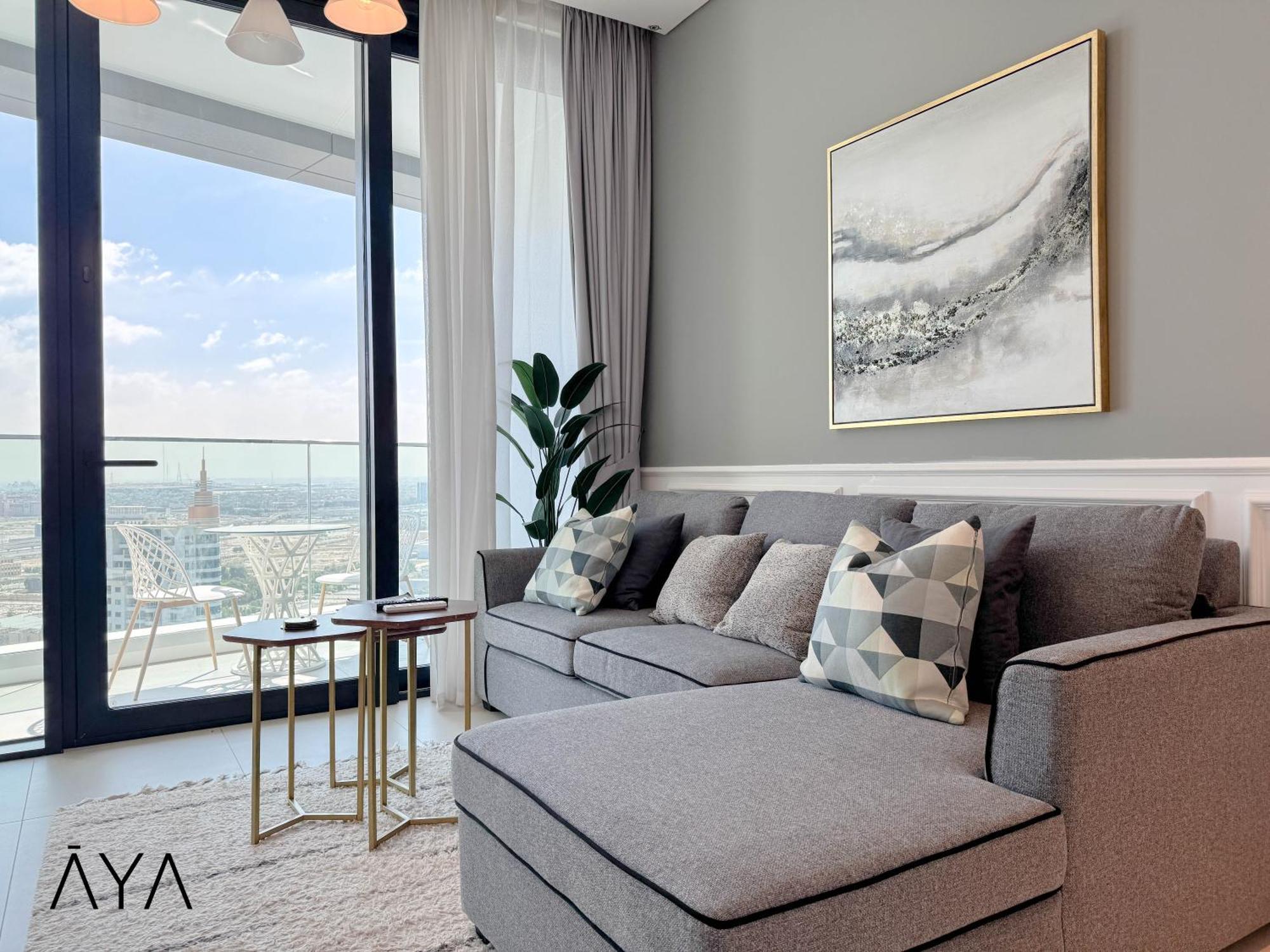 Jumeirah Gate Tower 1 - Stylish Apartment With Pool & City Views Дубай Экстерьер фото