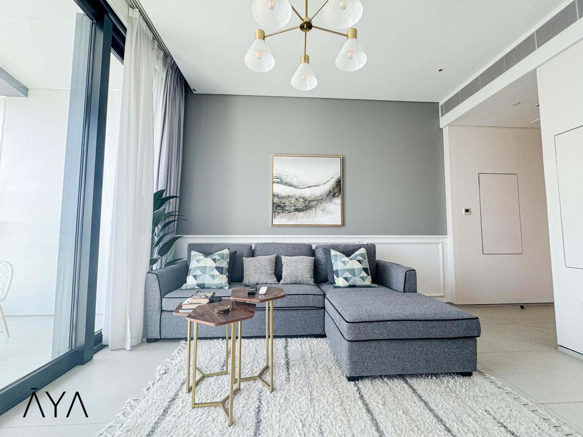 Jumeirah Gate Tower 1 - Stylish Apartment With Pool & City Views Дубай Экстерьер фото